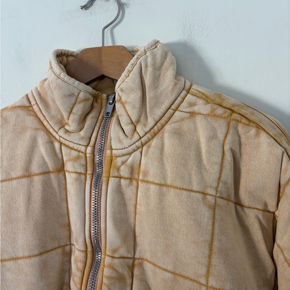 NWT $198 Free People Quilted Dolman Jacket Bomber Oversized XS - Picture 6 of 16